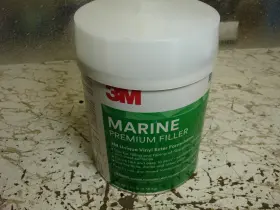 46006 3m Marine Premium Boat Filler 1 Gal With Hardener Incl. Free Shipping
