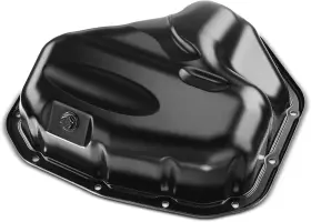 A-premium 717643511625 Lower Engine Oil Pan Sump With Drain Plug Compatible Toyota