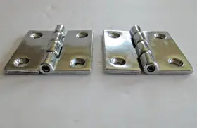 1497-11 Ac Nice Pair Hinges 2 Inch X Marine Boat A13