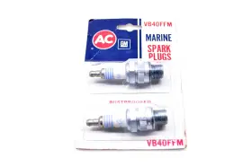 Vb40ffm Ac Marine Spark Plugs Qty 2 Nos