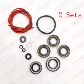 18-2686 Aftermarket Lower Unit Gearcase Seal Kit 2set Repl For Johnson Evinrude 25 -40 Hp