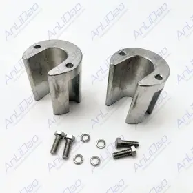 806190t1 Aftermarket 20822al For Mercruiser Bravo 1-3 New Transom Zinc Trim Cylinder Anode 806190q1