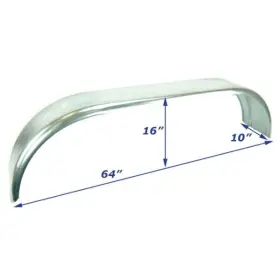 22965 Aftermarket Set Of 2 Tandem Axle Galvanized Steel Trailer Fender 10 Inch X 64 16 For Boat #2 22965 Aftermarket Set Of 2 Tandem Axle Galvanized Steel Trailer Fender 10 Inch X 64 16 For Boat #2