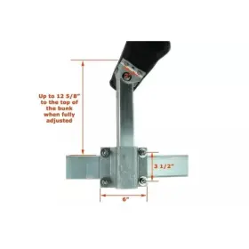 24991-2 Aftermarket Set Of 8 14 Inch Aluminum And Steel Swivel Top Bunk Bracket Kit For Boat Trailer #2 24991-2 Aftermarket Set Of 8 14 Inch Aluminum And Steel Swivel Top Bunk Bracket Kit For Boat Trailer #2