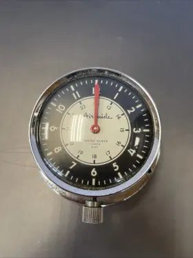 1245 Airguide Vintage Marine Clock Nautical Boat 7 Jewels 8 Day A14