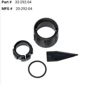 20-292-04 Airmar 33-292-04 Connector Collar Kit For Chirp Mix-n-match 12f-mm Transducer