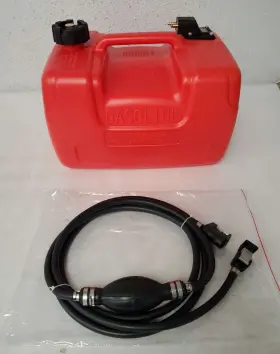 2202196 Alonegear 12l Portable Boat Fuel Tank 3 Gallon For Yamaha Outboard Gas With Connector #2