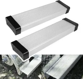 Amqp1259 Am-auto Boat Trailer Aluminum Fender Mounts Fit For Round And Bolt On Bracket