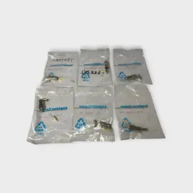 112161 Amphenol Rf Bnc Straight Crimp Jack 75-ohm Lot Of 6 - New Old Stock
