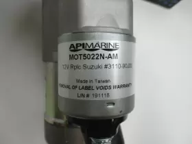 3110-90j00 Api Marine Mot5022n Starter Omc 90/115/140 Hp Suzuki 90-115 #2
