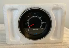 A123fb Aqua Meter Engine Gauge 0-12 Speed P/n Model #a123fb Comes With Original Box #2
