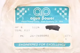 26-76868a1 Aqua Power 1024 Seal Kit #3