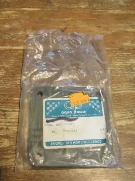 73813a1 Aqua Power Nos With Gasket For Mercruiser End Cap Free Shipping