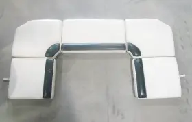 Gb687978429 Aquatron 2001 2100 Bow Rider Marine Boat 21ft Rear Stern Jump Seat Cushion Set