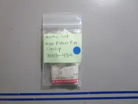 3003-439 Arctic Cat New Lot Of 10 0810 M20 Piston Pin Circlip