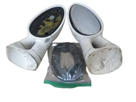 91122 Arctic Cat #91122 1998 Tigershark Ts 1000 L Jet Ski Red Mirror Right Hand Side Used