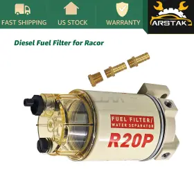 230r10 Arstak For Racor Diesel Fuel Filter Assembly 10 Micron