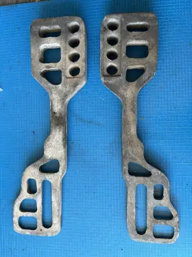 Tw-2-dp Asaki Outboard Boat Transom Wedges Pair For All Brands 4-bolt Patterns