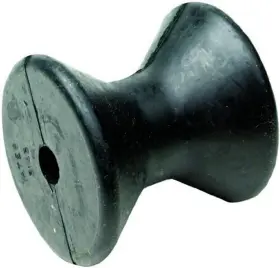 11206-5 Attwood Rubber Bow Roller 3-inch Black