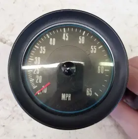 At-5001 Atwood Vintage Marine Speedometer 10-65 Mph