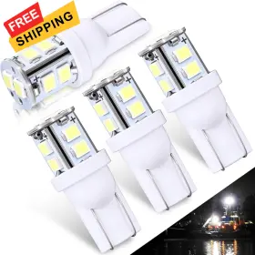 Mjo-aurelema-1886 Aurelema 4 Pcs 906 Led Bulbs T10 Wedge Base Marine Boat Light Bulb Cool White