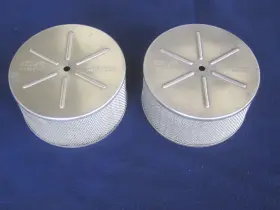 573001a Barbron 2pc Spark Flame Arrestors Holley Edelbrock V-drive Sterndrive Jet Boat