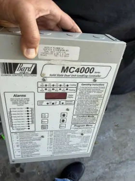Mc4000-a Bard Solid State Dual Unit Lead/lag Controller