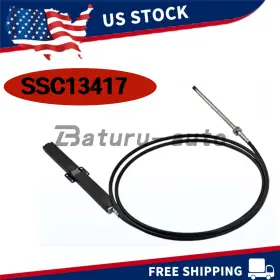 Ssc13417 Baturu Ss15117 For Teleflex Marine New 17 Foot Rack And Pinion Mechanical Steering Cable