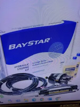 Tfxhk4200a3 Bay Star New Oem Teleflex Seastar Baystar Marine Hyd Outboard Steering Kit