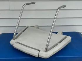 90-bayliner-22-platform Bayliner Us Marine Rear Boat Swim Platform Step 28 Inch Wide With