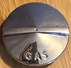 91049 Bayliner Chrome Metal Marine Boat Gas Cap Only Boats Onboard Gasoline Good Cond #2