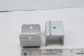 730006 Bennington New Oem 2 Inch Aluminum Bimini Top Mounting Brackets Pair