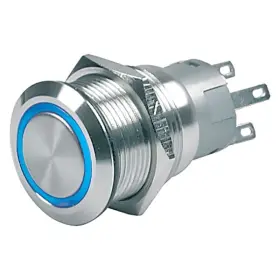 80-511-0004-00 Bep - 12 V Dc 5 A On /off Blue Led Push Button Switch With