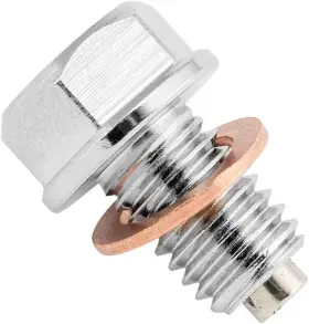 29-10z15 Bikemaster 151627 Steel Magnetic Strength Oil Drain Plug -