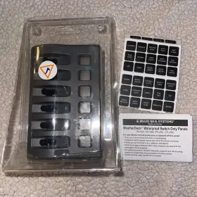 4305 Blue Sea Systems 632085043070 Weatherdeck 12v Dc Waterproof Switch Panel 6 Position 4303 4307 09