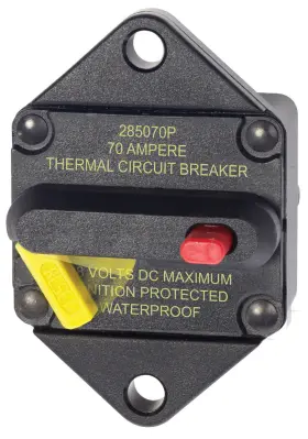 7085-bss Blue Sea Systems 285-series 70 Amp Circuit Breaker Panel Mount