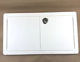 20785-22-14369 Bluewater Marine Grp French Open Boat Hatch Door 16 Inch H X 28 W 14 1/4ftft 26 Cut Out