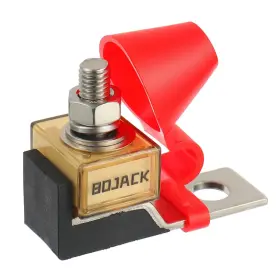 Bojack Bj-mrbfh-60a Mrbf Terminal Fuse Block 60 Amp Marine Rated Battery 58v Dc White