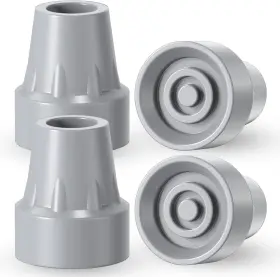 Stkd-hh-04 Brand Tecreddy Crutch Tips 7/8 Inch Heavy Duty Non Slip Rubber Upgraded Thickened For