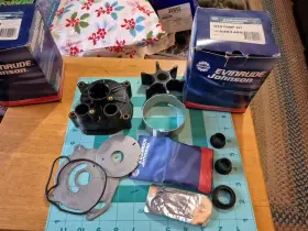 0384465 Brp 384465 New In Box Genuine Omc Evinrude Johnson Cobra Water Pump Kit