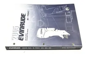5005968 Brp Oem 2005 Evinrude E-tec Service Manual #3 5005968 Brp Oem 2005 Evinrude E-tec Service Manual #3