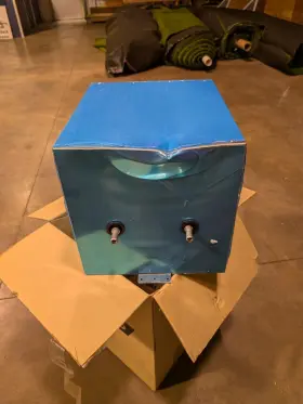 11842 Camco Kuuma Marine Water Heater 11 Gallon Rear Heat Exchanger 120v Aluminum Case #3