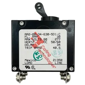 Aa2-b0-34-630-5d1-c  Carling Technologies Circuit Breaker 20a Panel Mount