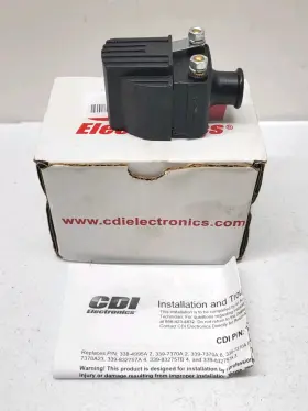 184-0001 Cdi Electronics Marine Boat Ignition Coil Part No. Used