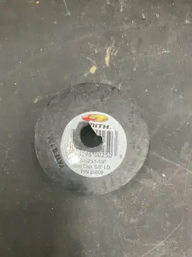 Ces-29600 Ce Smith 29600 Roller End Cap 1-1/4 X 3-1/2 Black Rubber