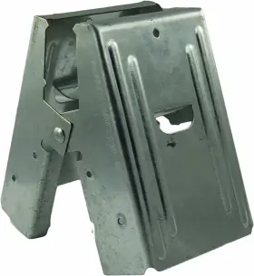 72994 Century Drill & Tool And 2x4 Sawhorse Brackets Set Of 4 Silver #2