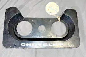 310824 Chrysler Outboard New Vintage Marine Boat Dash Plate Gauge Bezel