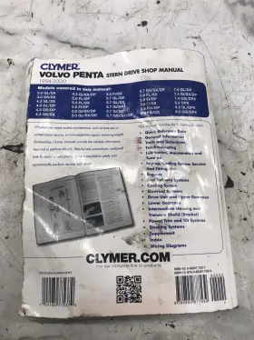 B771-2 Clymer 94-00 1994 - 2000 Volvo Penta Stern Drive Shop Manual Out Outdrive #2