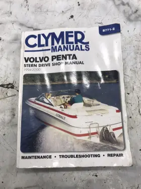 B771-2 Clymer 94-00 1994 - 2000 Volvo Penta Stern Drive Shop Manual Out Outdrive