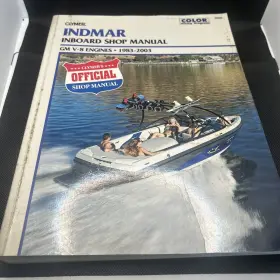 B805 Clymer Indmar Inboard Shop Manual 1983-2003 Gm V-8 Engines No.